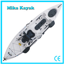 Profissional sentar-se em cima de pesca Kayak Con Pedales Ocean Boat